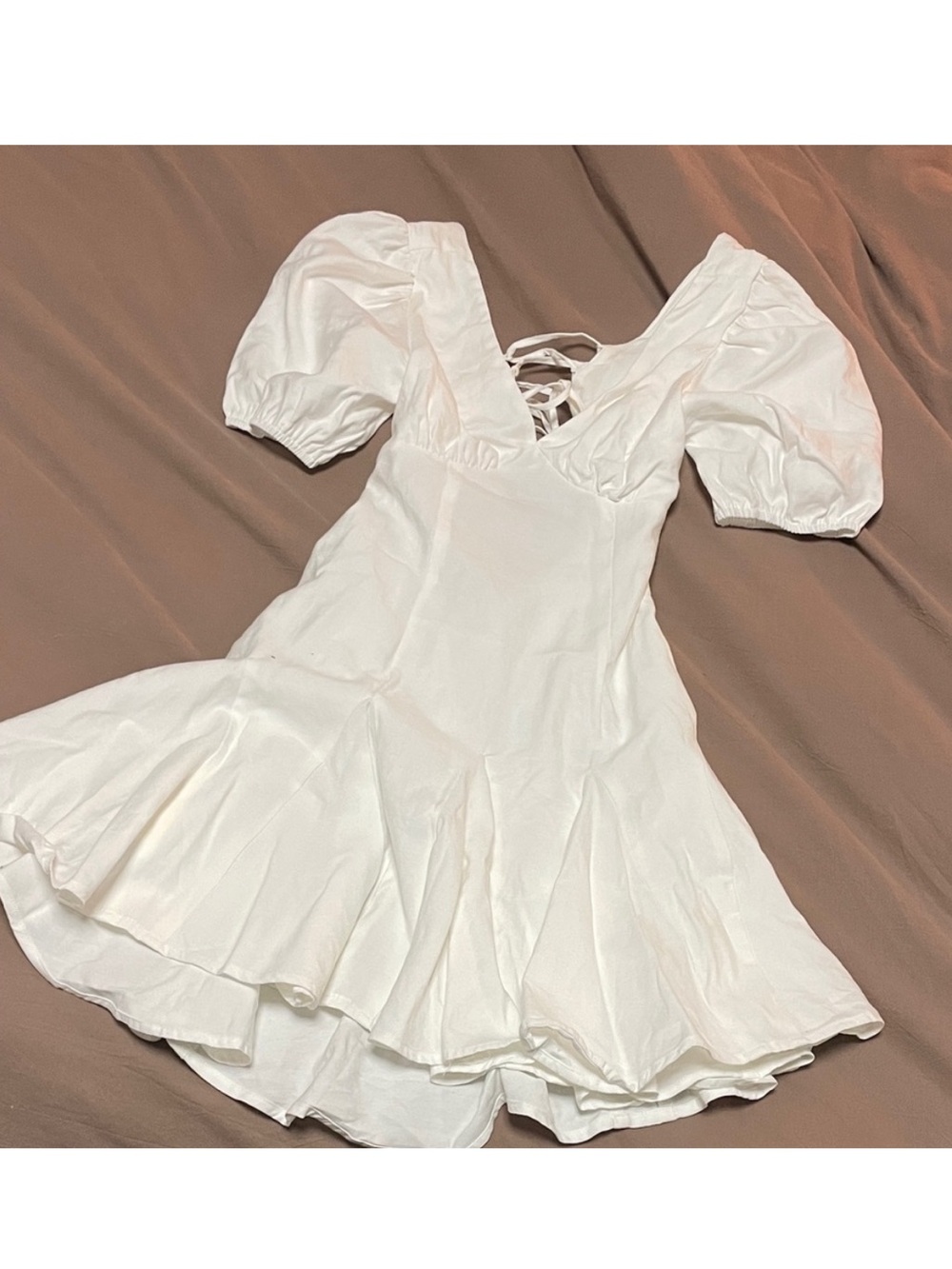 NWT! Idem Ditto White Mini Dress